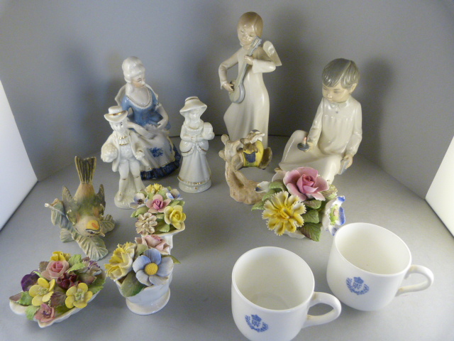 A quantity of figures to include Nao, Doulton, Geobel etc - Image 2 of 2