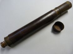 A Mariners Telescope with leather bound wrap