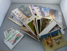 A small quantity of first day covers and post cards