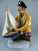 Royal Doulton figurine "Sailors Holiday" HN2442 styled by Martin Nicol. Last produced in 1979