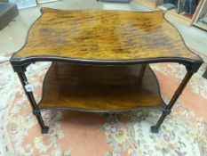 A Georgian Mahogany silver table