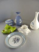 A small quantity of decorative china to include Honiton, Royal worcester and Wedgwood