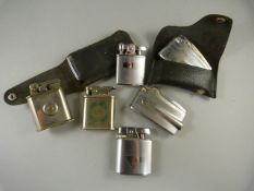 A quantity of various lighters