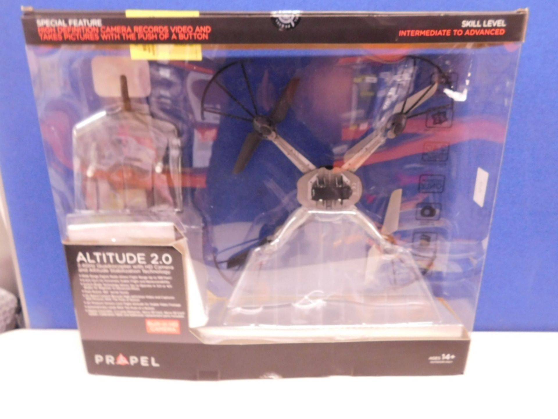 1 BOXED PROPEL ALTITUDE 2.0 2.4GHz QUADCOPTER WITH HD CAMERA RRP £149.99