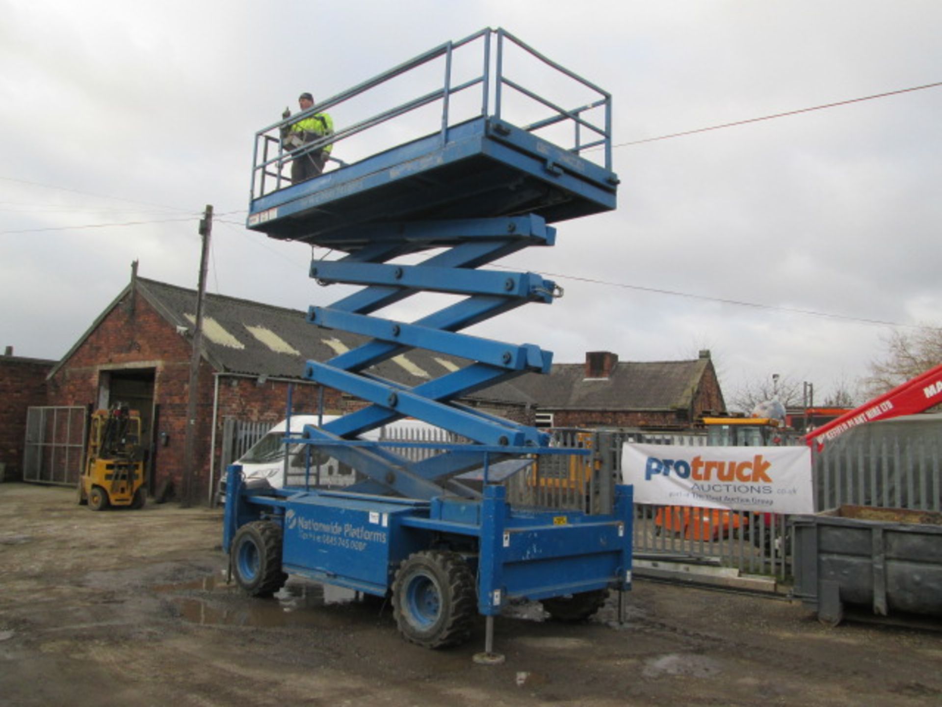 LIFTLUX SL172.24 D4WDS Diesel - Year: 2001 - 3,721 Hours - Scissor Lift, 10Ton, 17.2M Working - Image 10 of 11