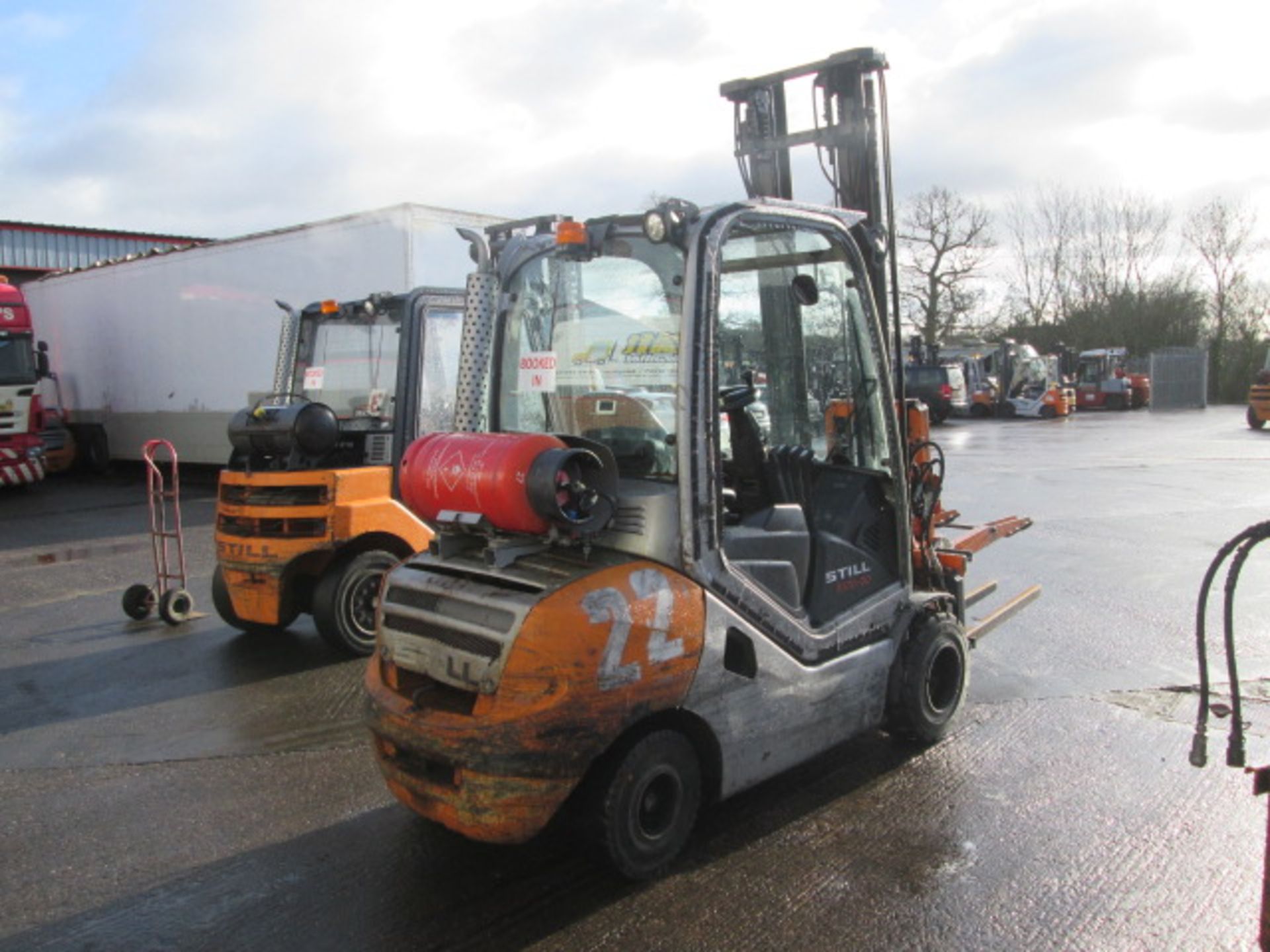 STILL RX70-30 LPG - VIN: 517327002276 - Year: 2008 - 10,993 Hours - Duplex Forklift, 3rd & 4th - Image 3 of 7