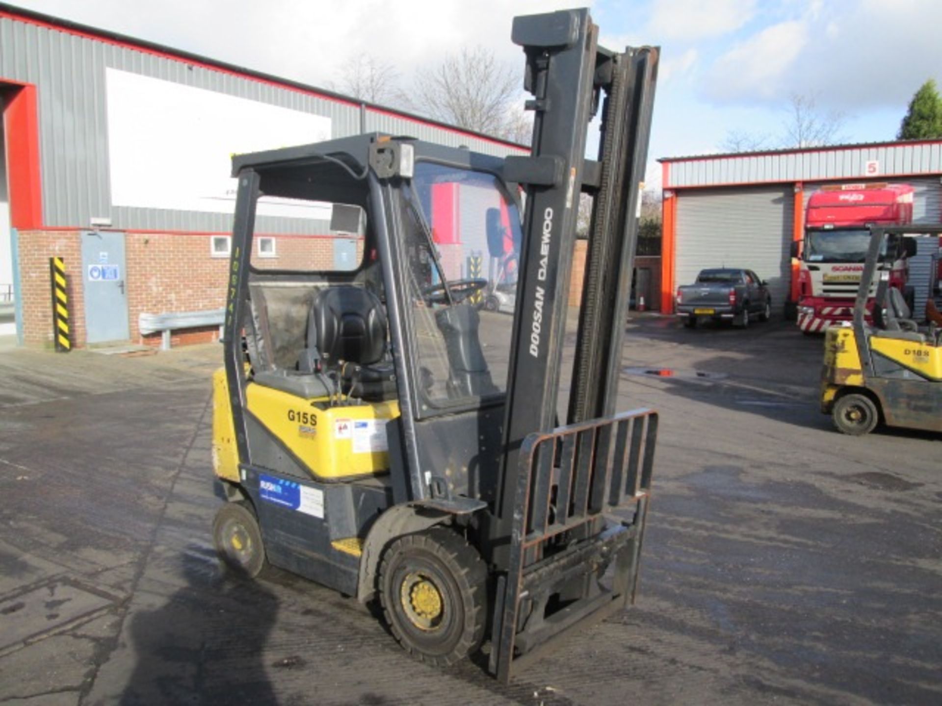 DOOSAN G15S-2 LPG - VIN: J600441 - Year: 2006 - tbc Hours - Duplex Forklift, With Forks, IWO** - Image 2 of 6