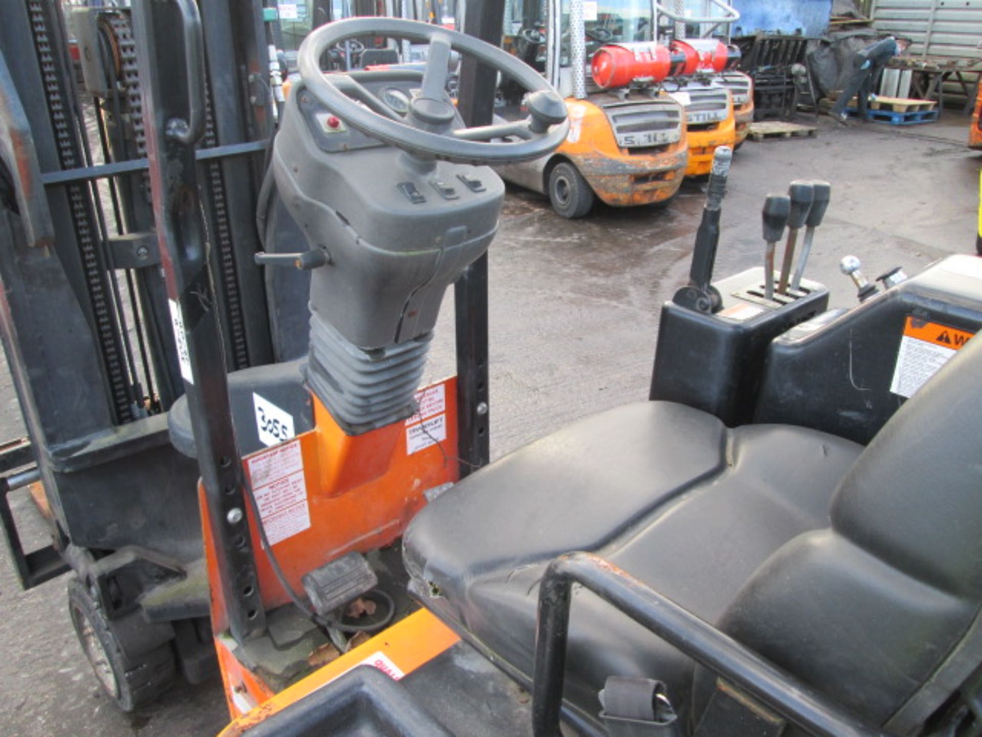 BENDI BG4047SS LPG - VIN: TL7388 - Year: 2008 - 5,318 Hours - Duplex Articulated Forklift, IWO** - Image 5 of 7