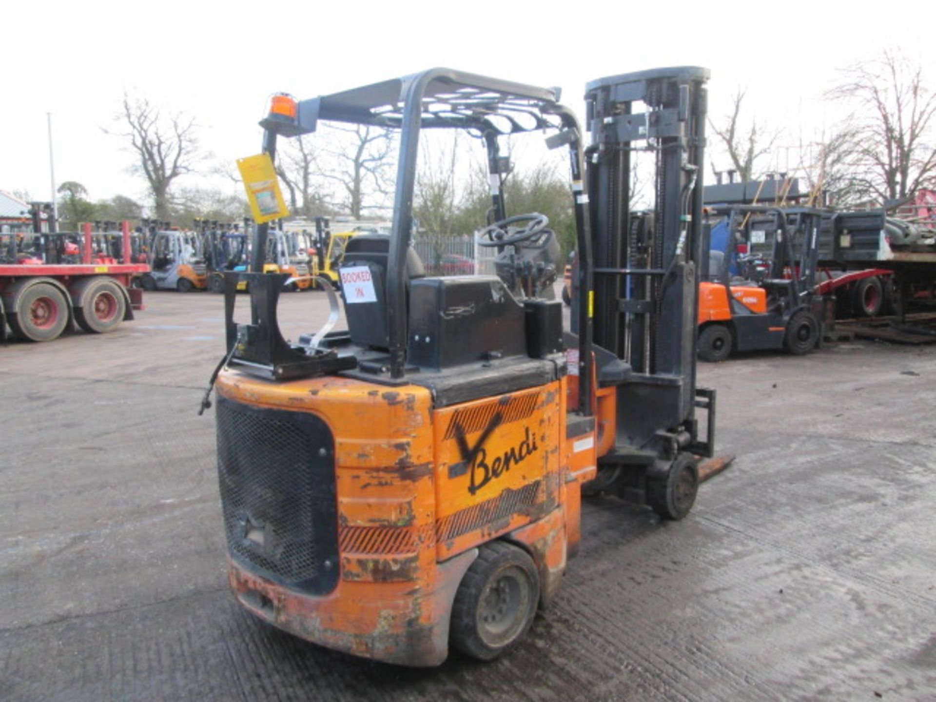 BENDI BG4047SS LPG - VIN: TL7388 - Year: 2008 - 5,318 Hours - Duplex Articulated Forklift, IWO** - Image 3 of 7