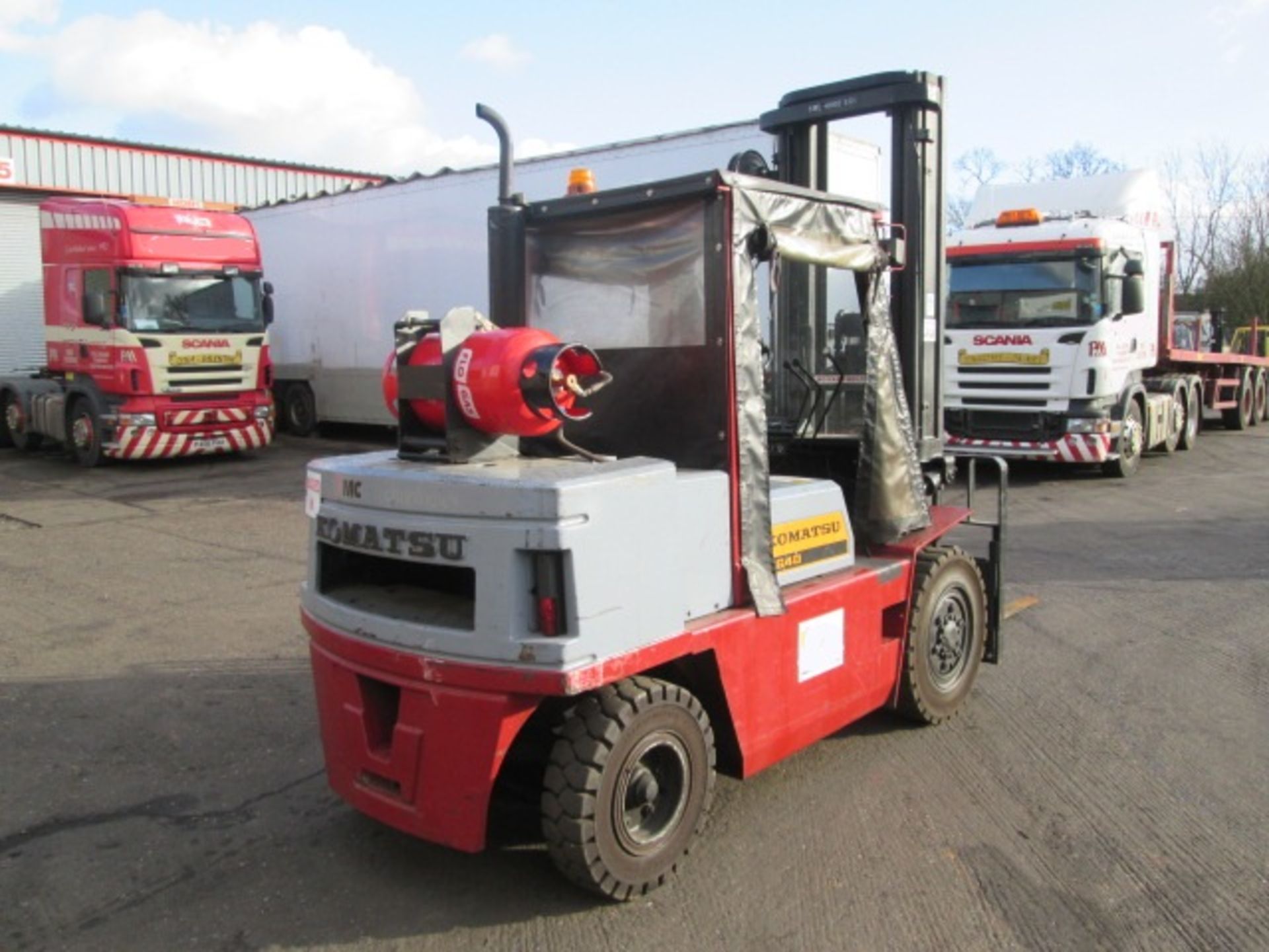 KOMATSU FG40T-4 LPG - VIN: TL7464 - 14,392 Hours - Triplex Forklift, IWO** - Image 3 of 7