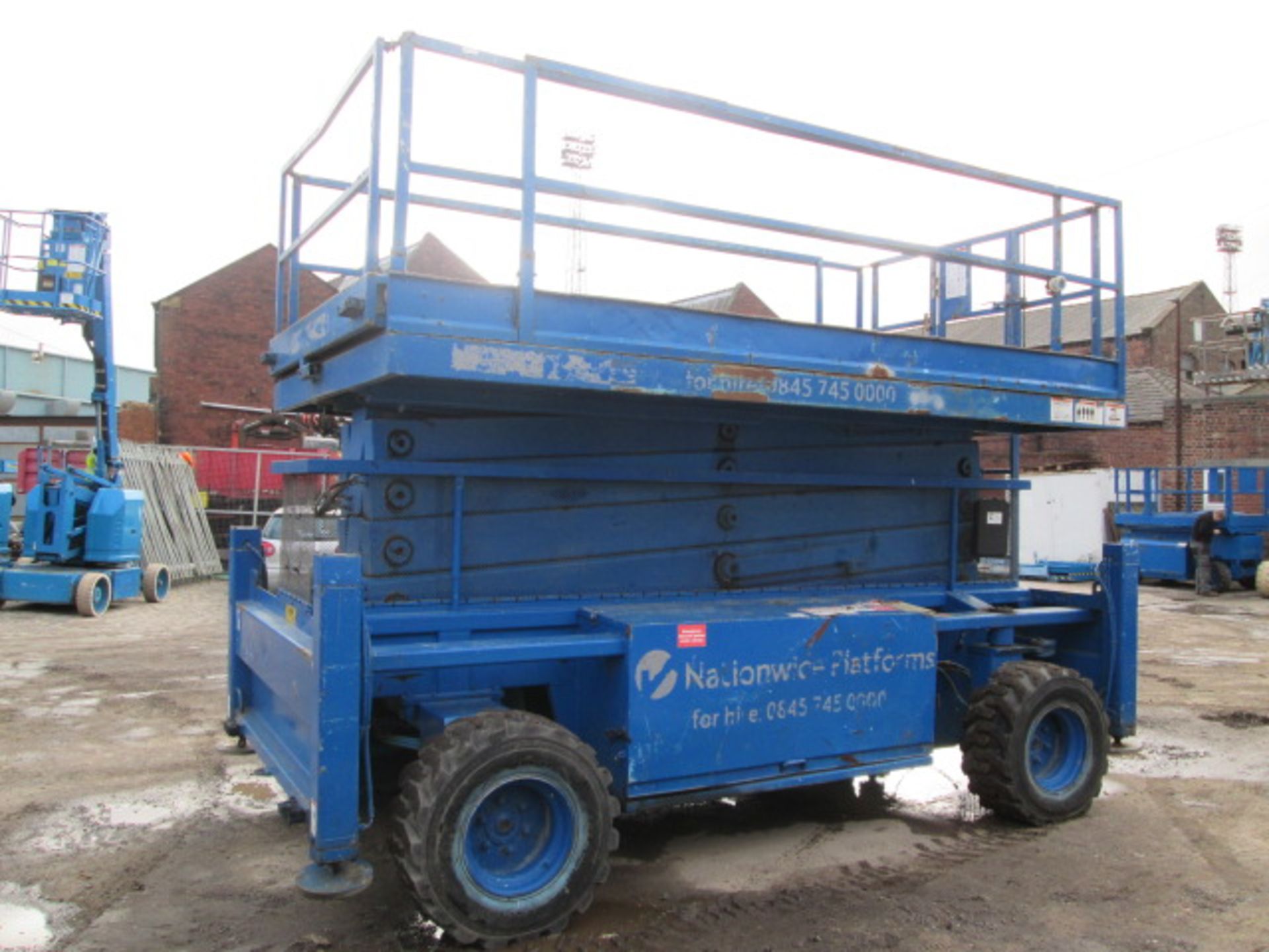 LIFTLUX SL172.24 D4WDS Diesel - Year: 2001 - 3,721 Hours - Scissor Lift, 10Ton, 17.2M Working - Image 4 of 11