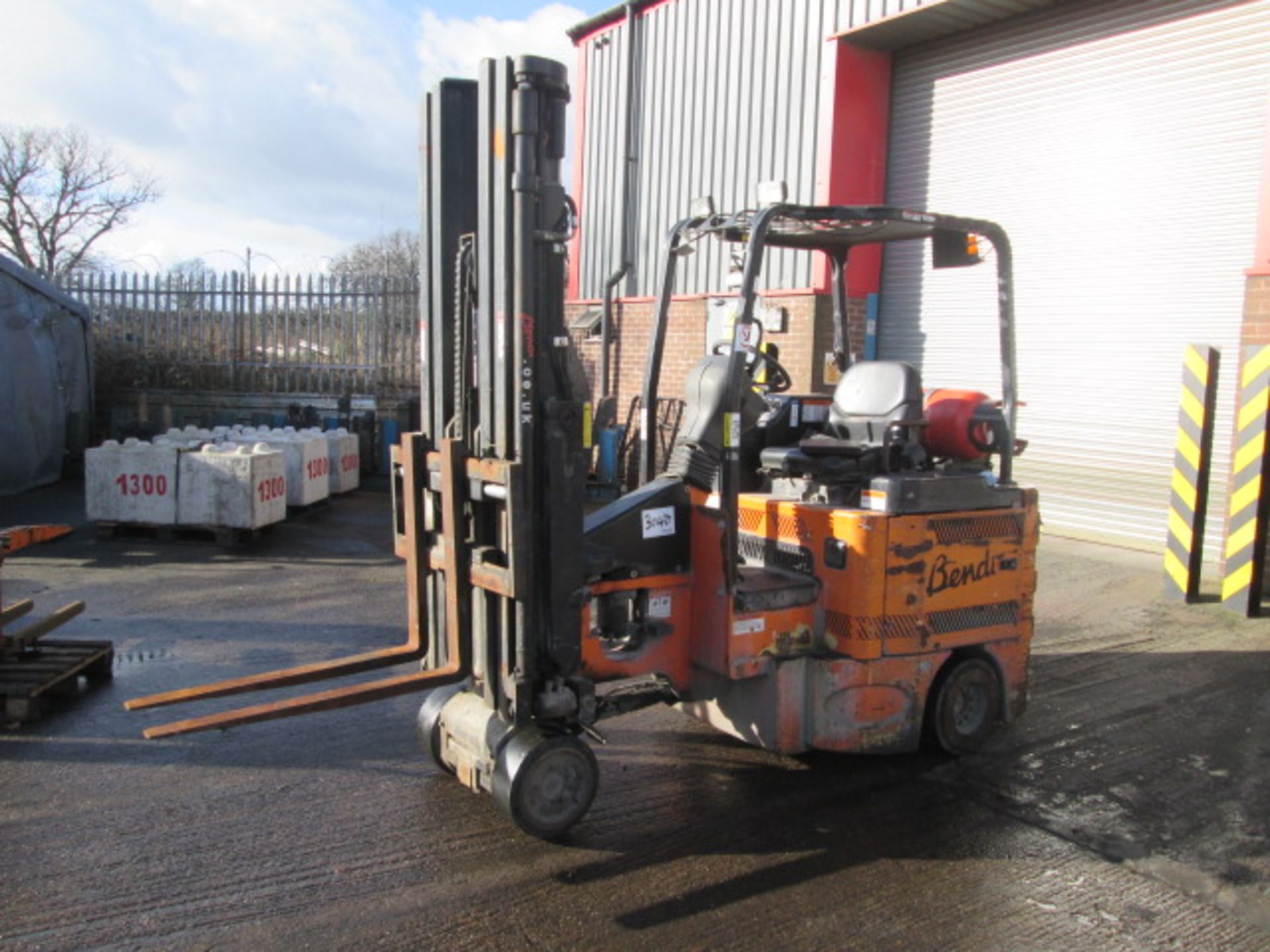 BENDI BG4047SS LPG - VIN: TL7007 - Year: 2007 - 5,731 Hours - Duplex Articulated Forklift, IWO** - Image 8 of 8