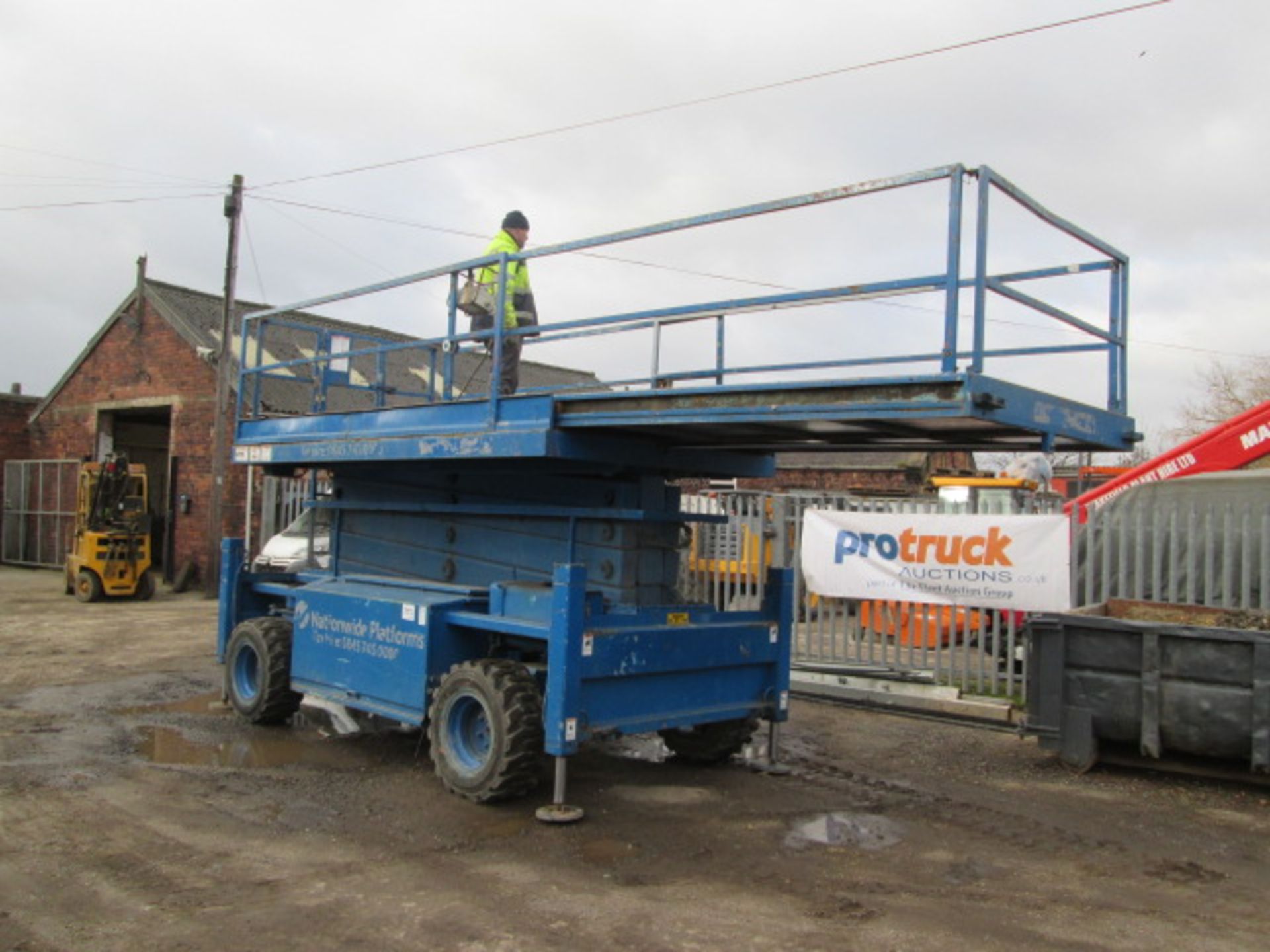 LIFTLUX SL172.24 D4WDS Diesel - Year: 2001 - 3,721 Hours - Scissor Lift, 10Ton, 17.2M Working - Image 11 of 11