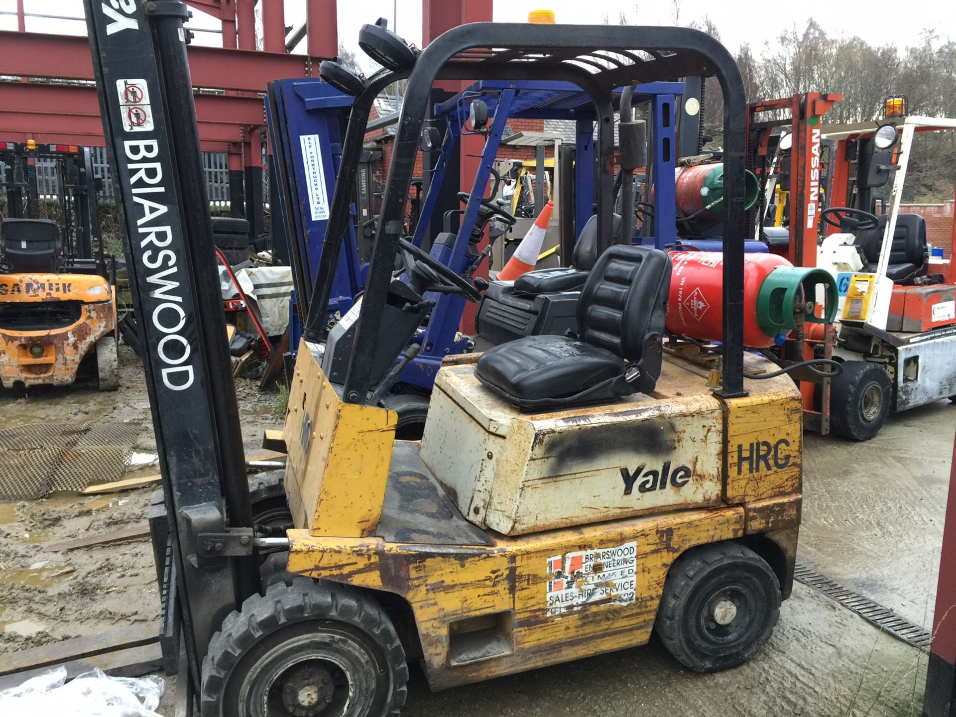 YALE GLP15AD LPG - VIN: 010505 - Year: TBC - TBC Hours - Duplex Forklift, 3.5M Lift, IWO**