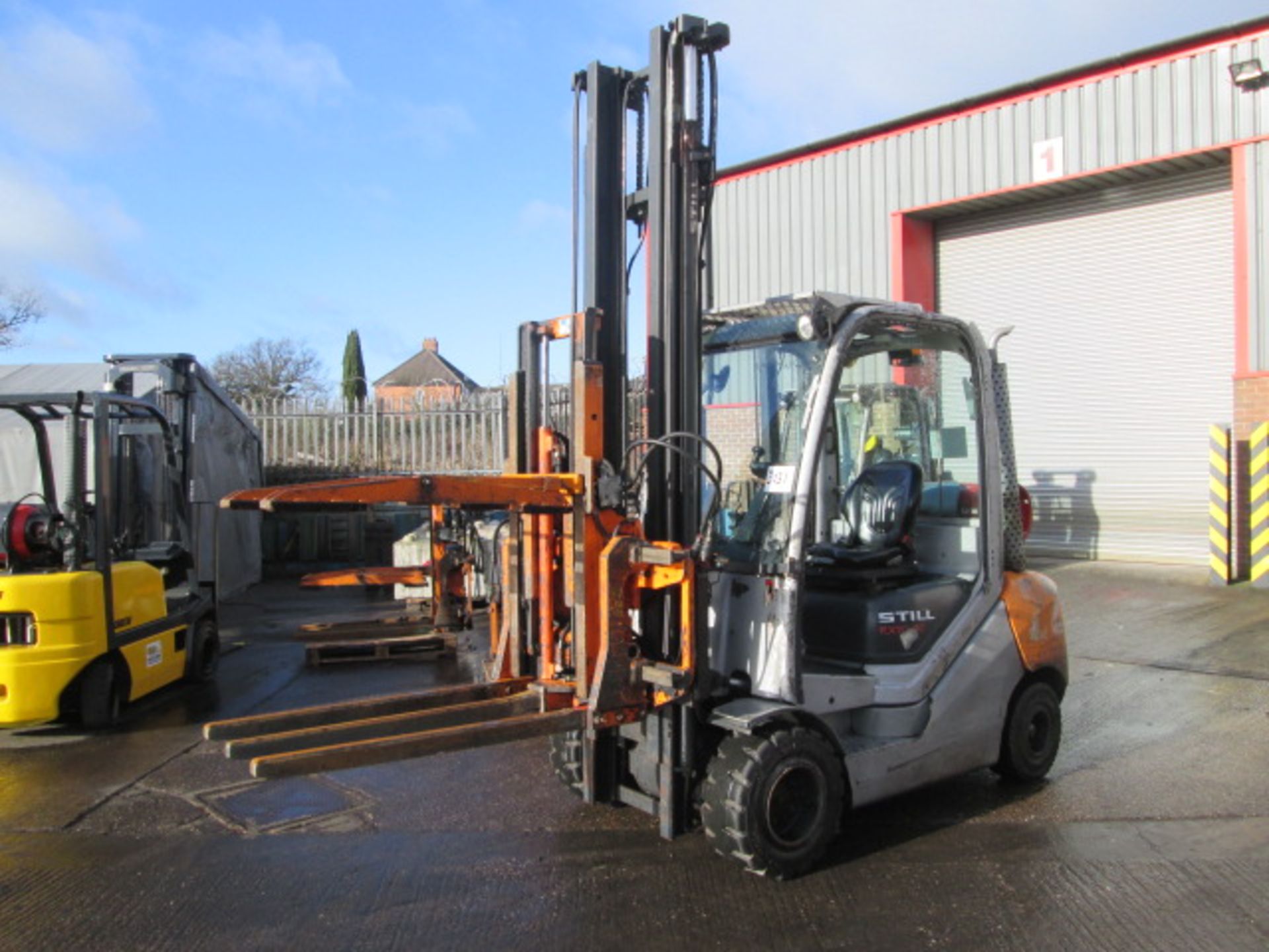 STILL RX70-30 LPG - VIN: 517327002276 - Year: 2008 - 10,993 Hours - Duplex Forklift, 3rd & 4th - Image 5 of 7