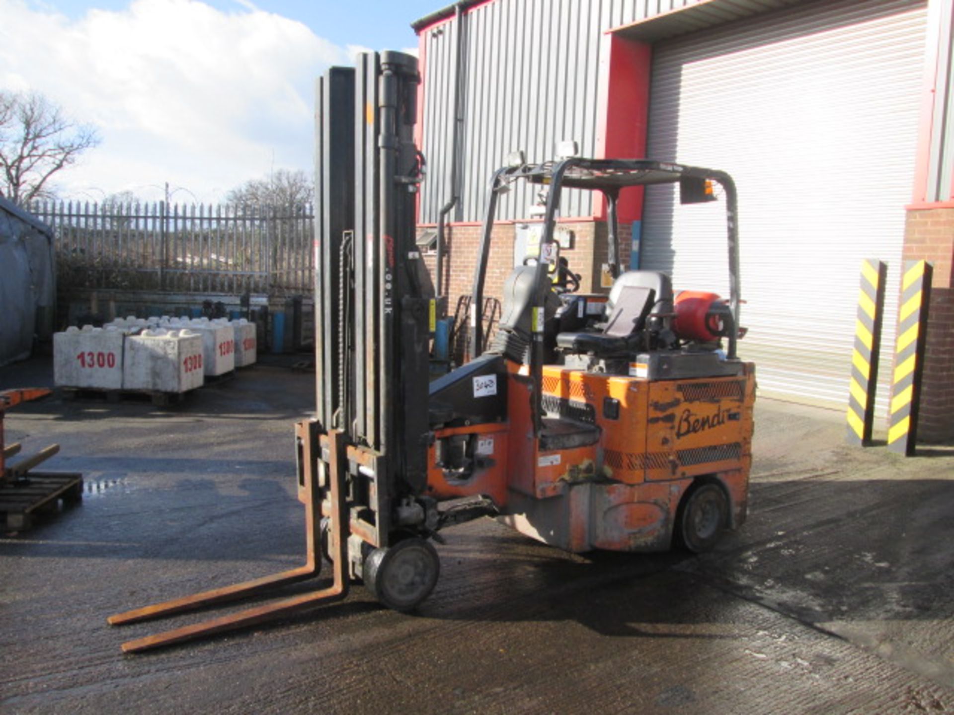 BENDI BG4047SS LPG - VIN: TL7007 - Year: 2007 - 5,731 Hours - Duplex Articulated Forklift, IWO**