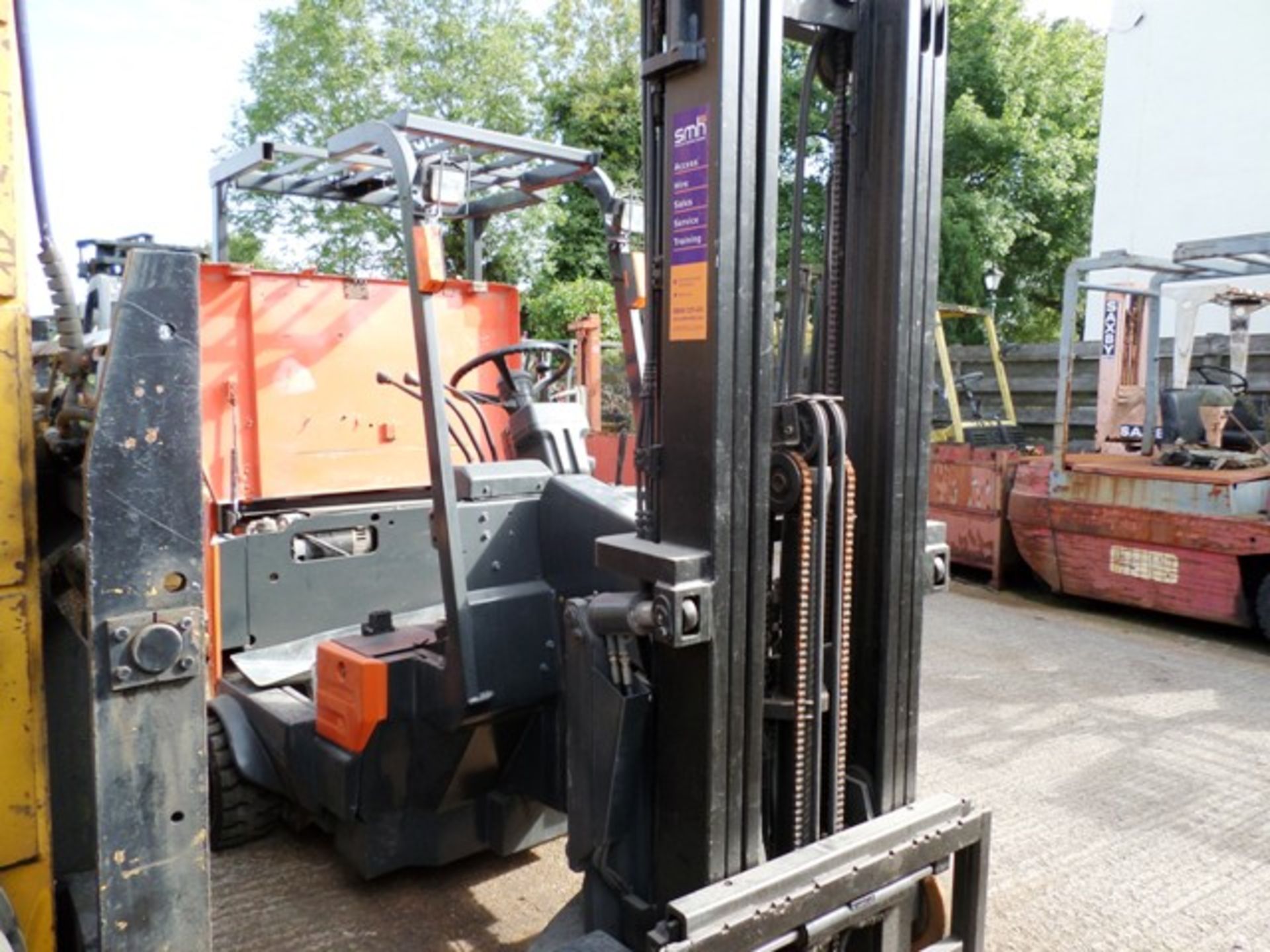 TOYOTA DPV15 Electric - VIN: TL3964 - Year: 1999 - N/A Hours - Articulated Forklift, 5M Triplex - Image 4 of 4