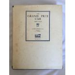 The Grand Prix Car 1906-1939 by Laurence Pomeroy, first edition published 1949, with dust jacket.