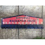 A John Bull radiator hoses wall mounted dispenser.