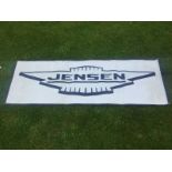 A Jenson garage banner, 71 x 24".