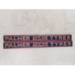 A pair of Palmer Cord Flexi Cord Tyres shelf strips.