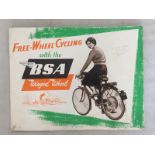 A BSA bicycle sales brochure.