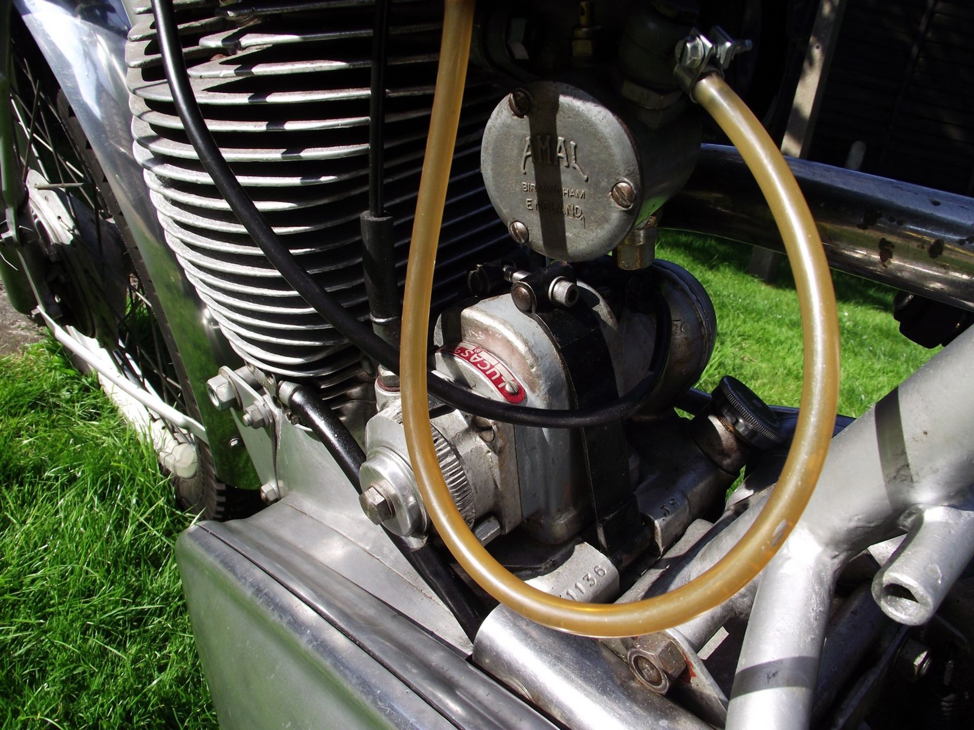 1954 Royal Enfield Trials Bullet Reg. no. 559 UXB Frame no. 34746 Engine no. JS14044 This motorcycle - Image 3 of 4