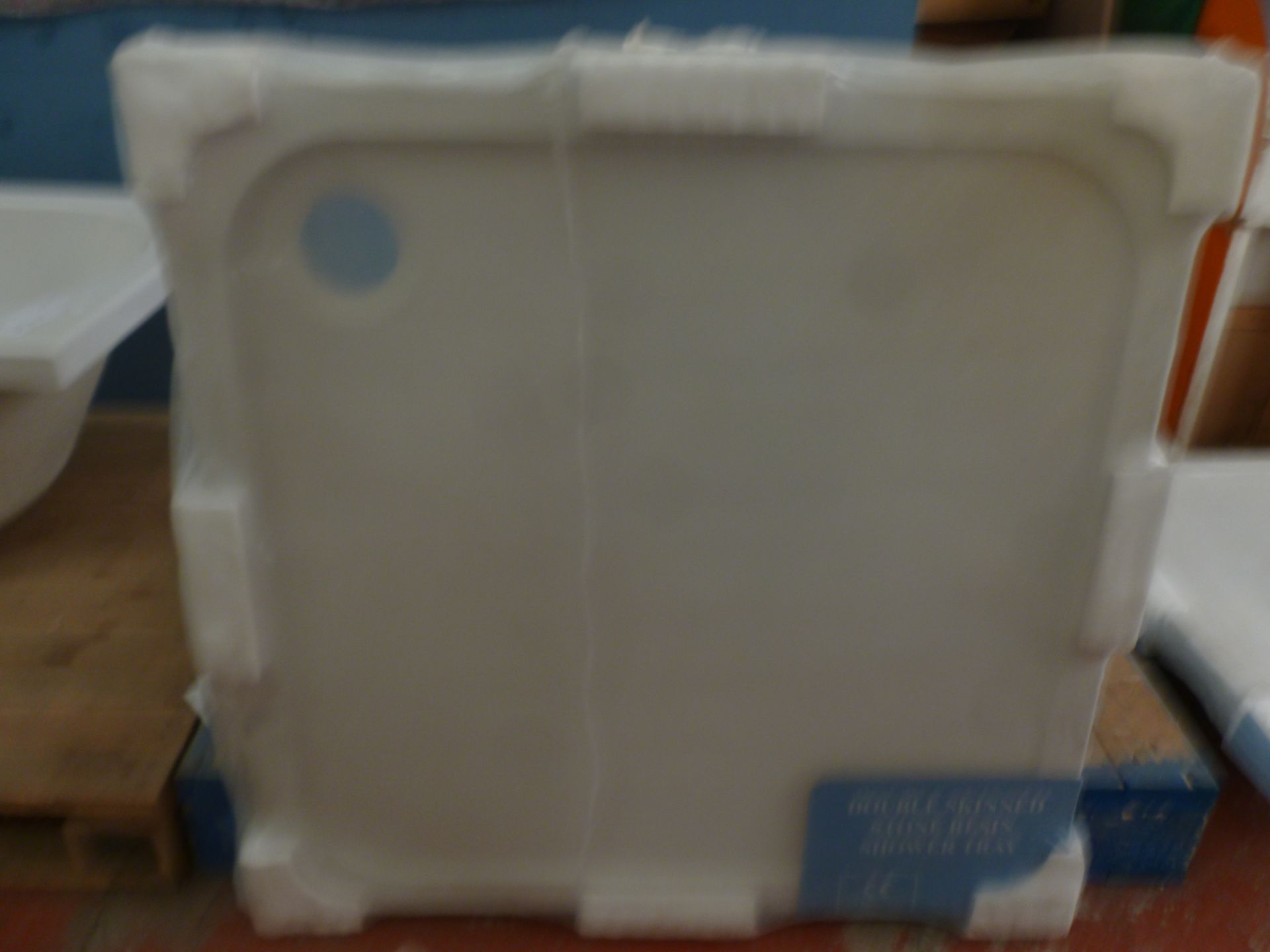 Brista 900 Square Blu Gem Shower Tray. New and sealed.