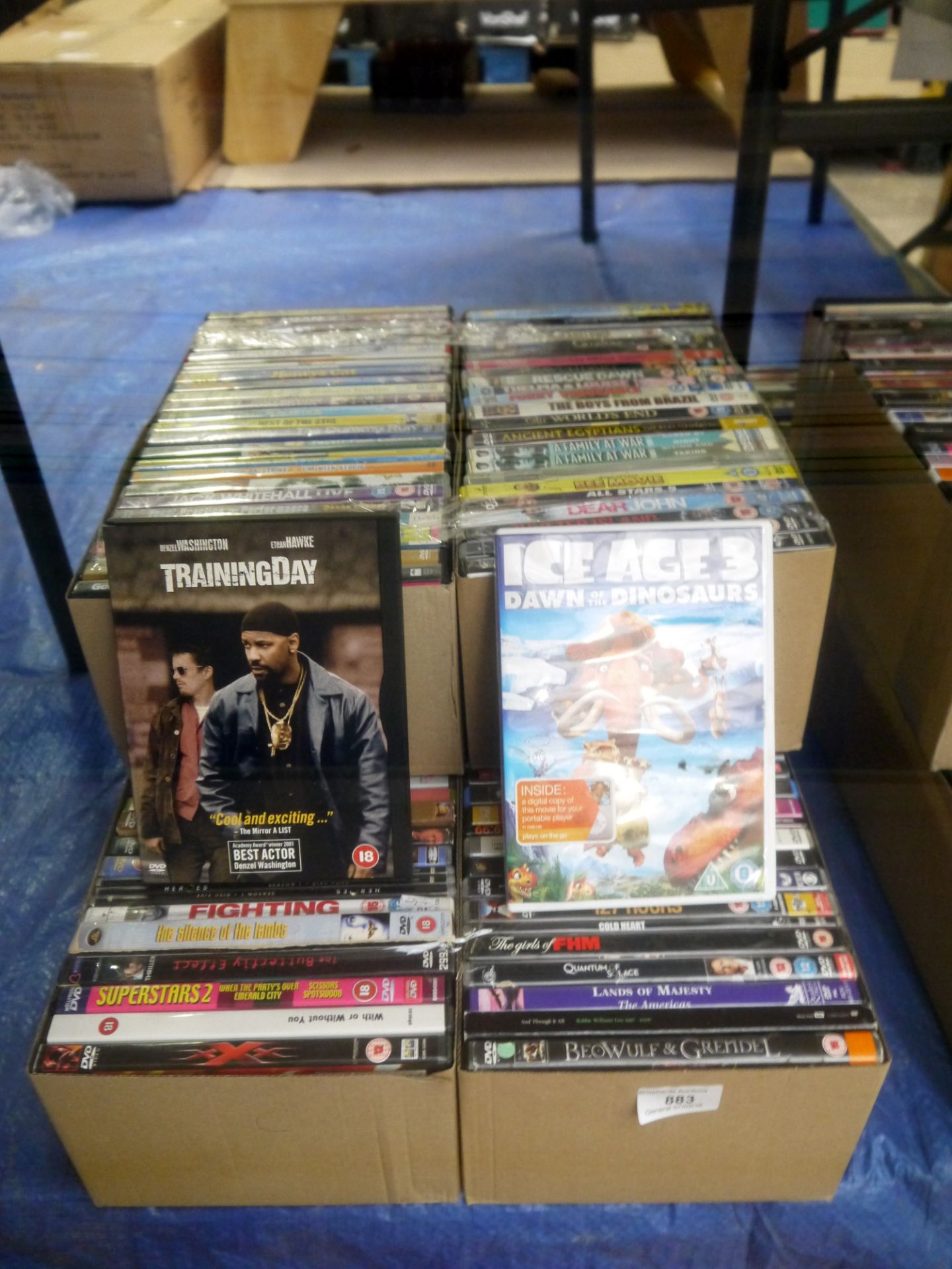 Approx 150x Various DVD Title's in this lot.