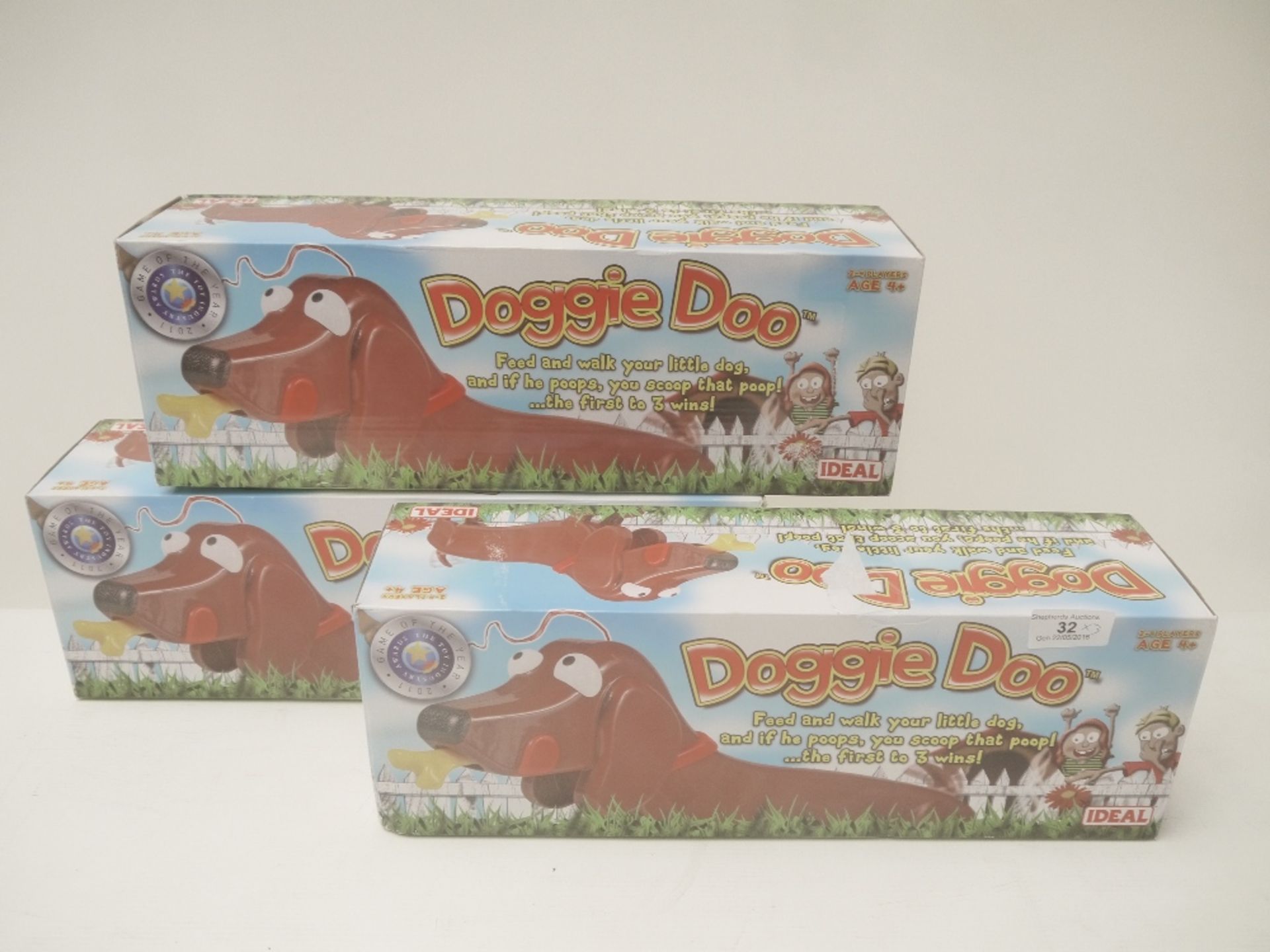 3x DoggieDoo - Feed and Walk Your Little Dog. Boxed.