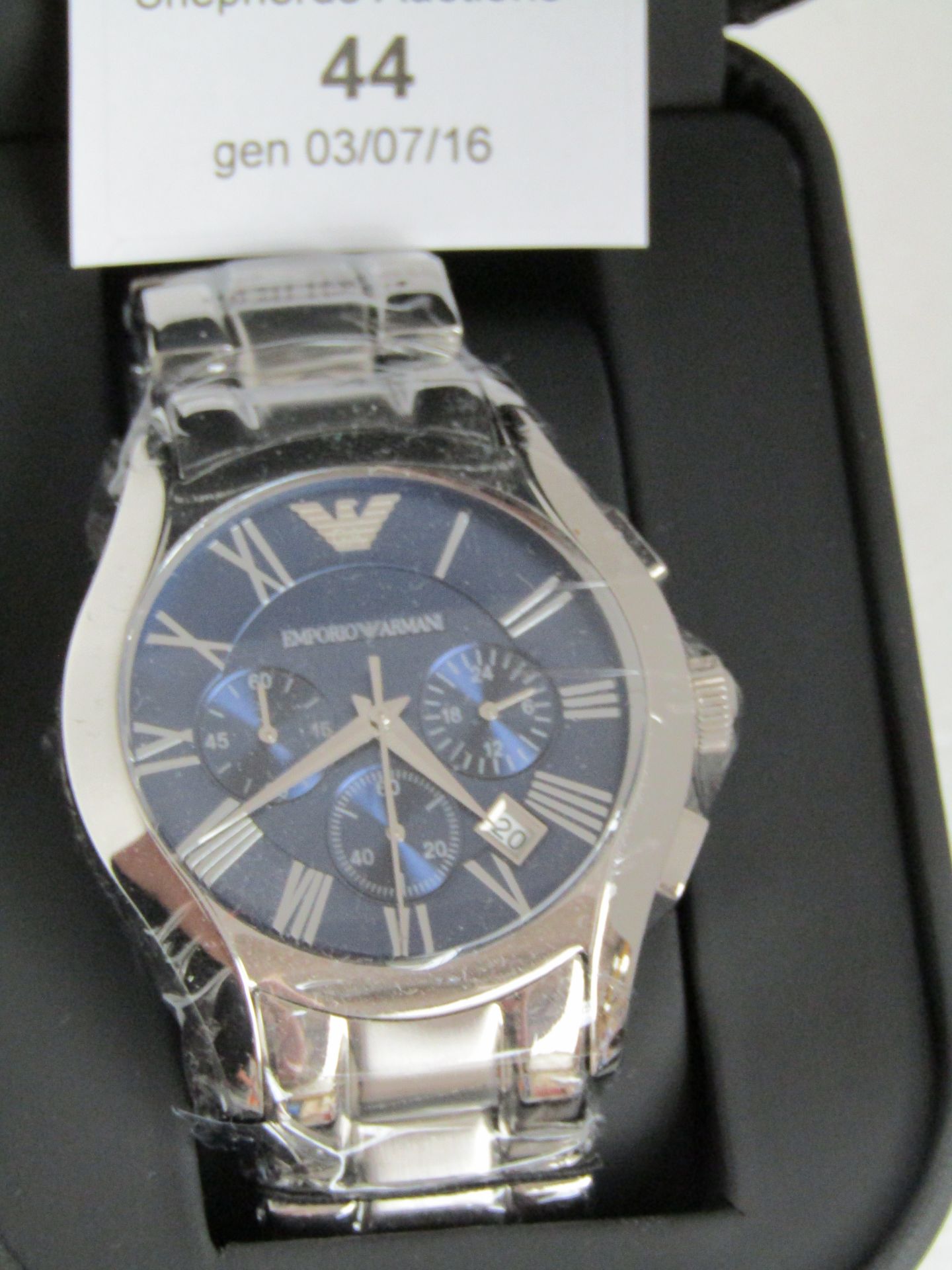 **NO VAT** Emporio Armani Men's Chronograph Watch (AR1635), RRP'd at £197.00 at www.watchshop.com.