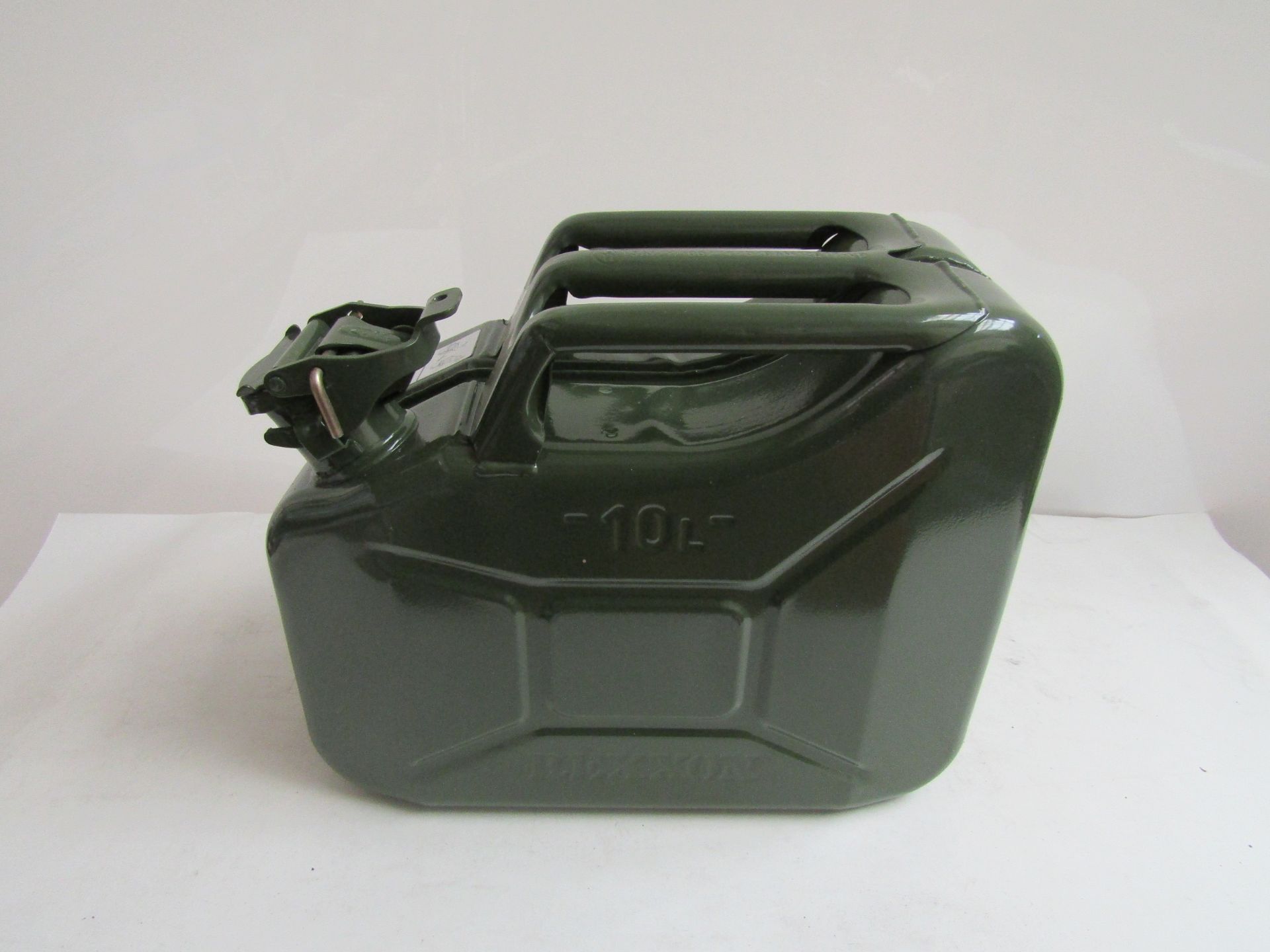10 Litre Metal Jerry can. Brand New.