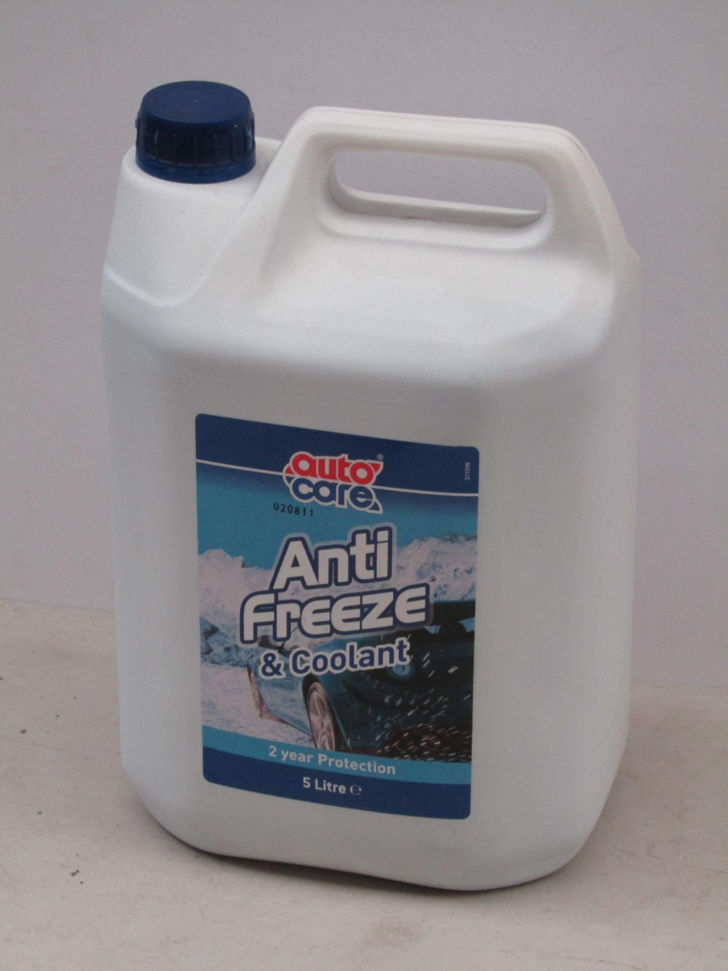 5 Litres of Auto Care Anti Freeze & Coolant, 2 Year Protection.