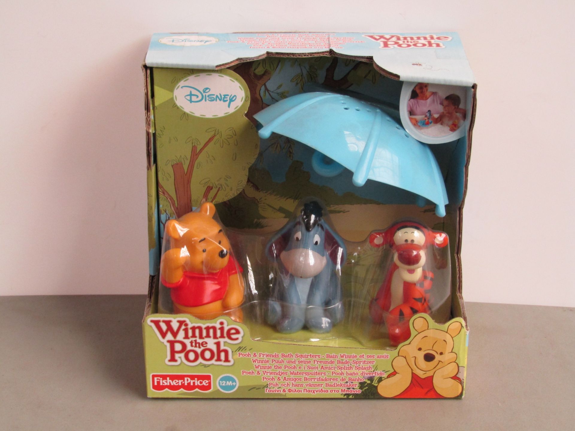 Fischer-Price Winnie the Pooh & Friends Bath Squirters. New & Boxed.
