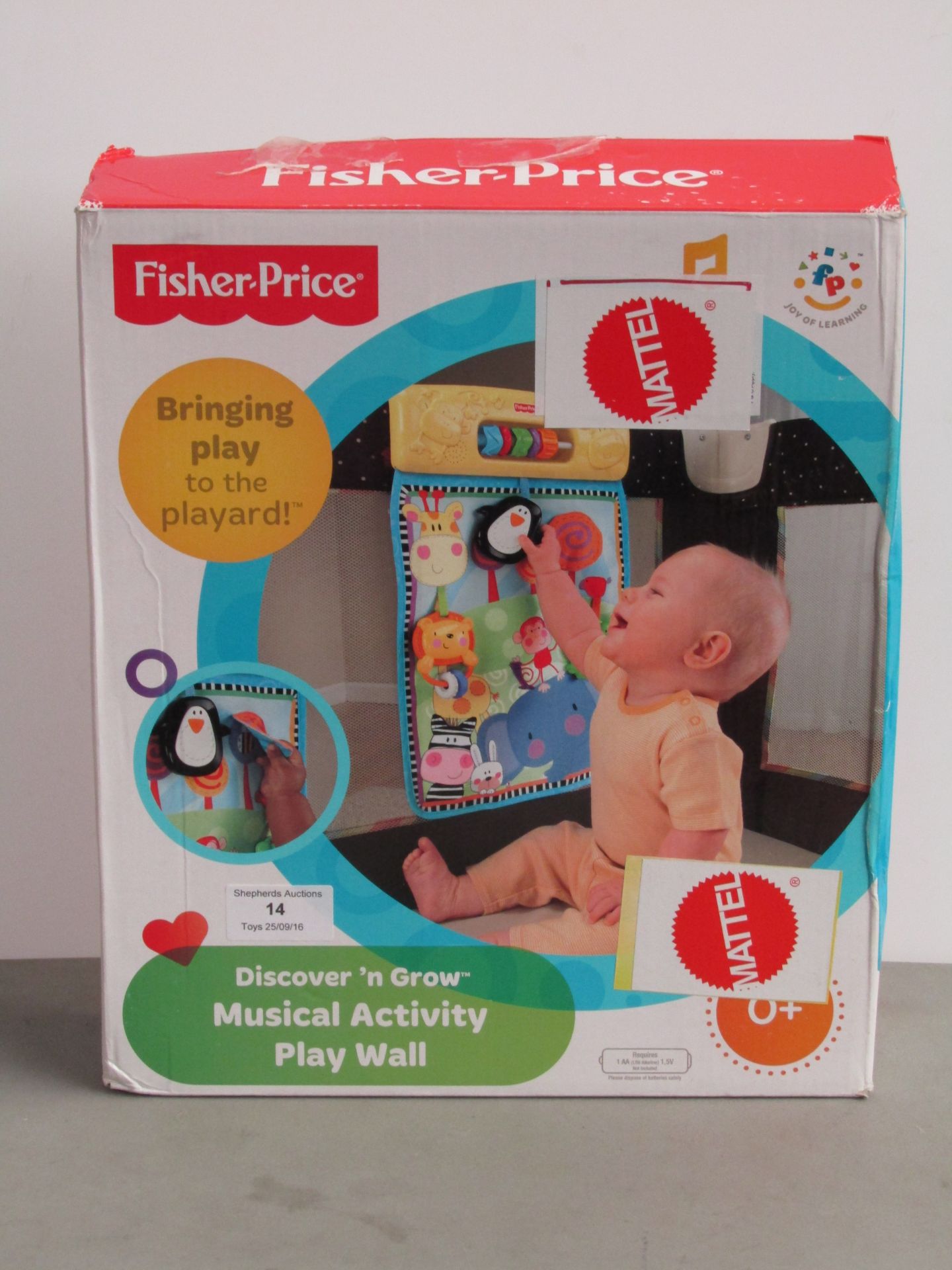 Fisher-Price Discover 'n' Grow Musical Activity Play Wall. New & Boxed.