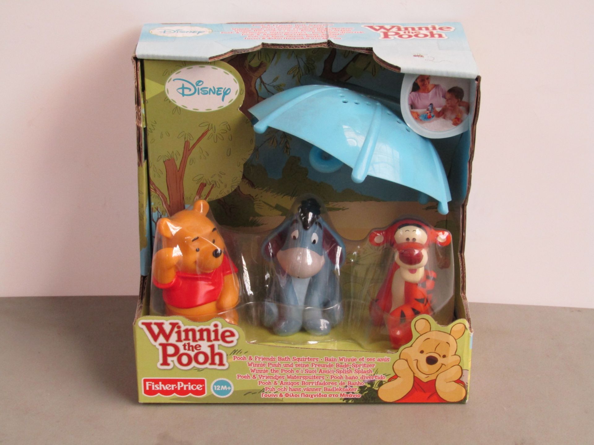 Fischer-Price Winnie the Pooh & Friends Bath Squirters. New & Boxed.