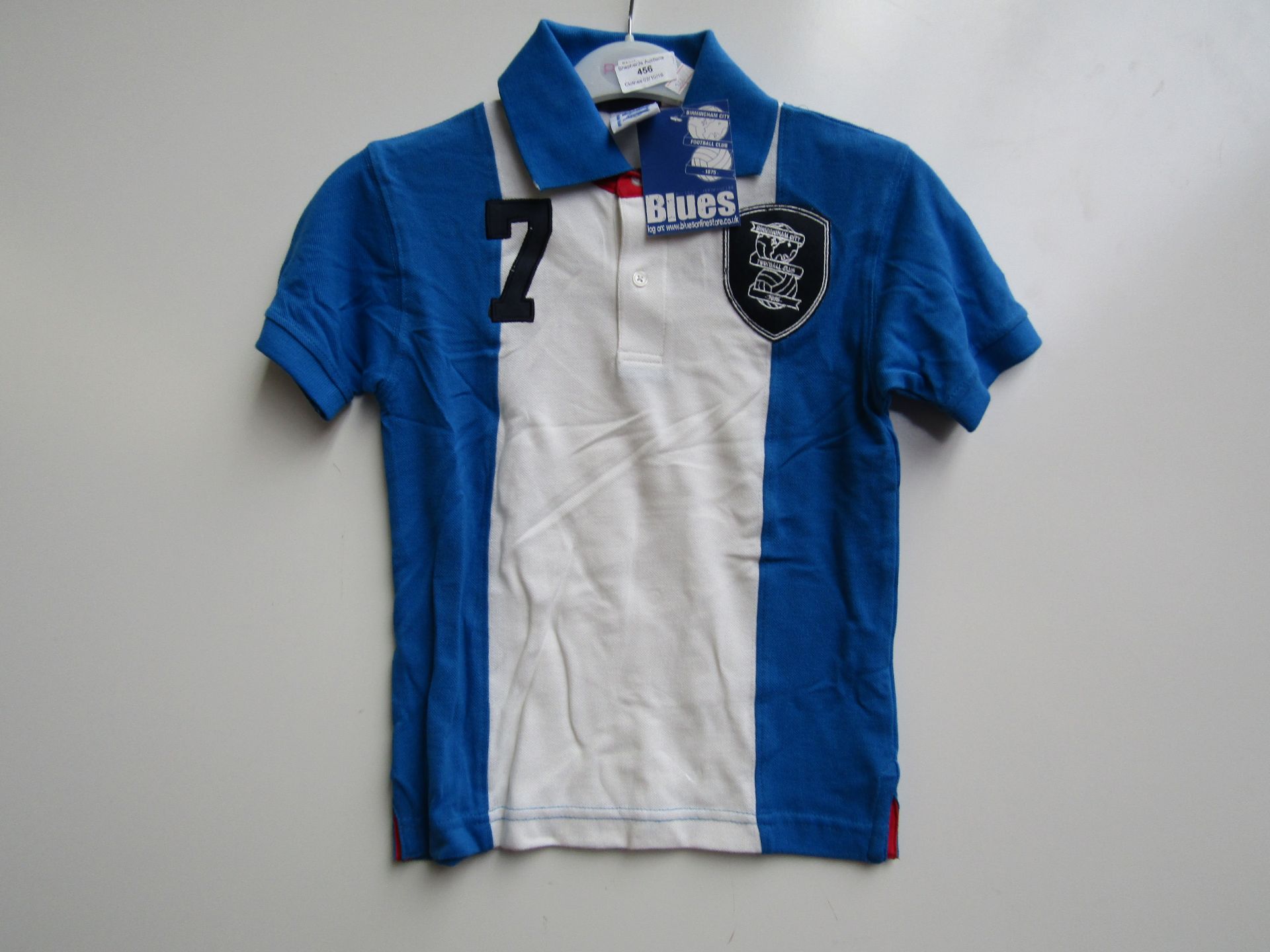 Birmingham City Polo Shirt Size 5-6 Years