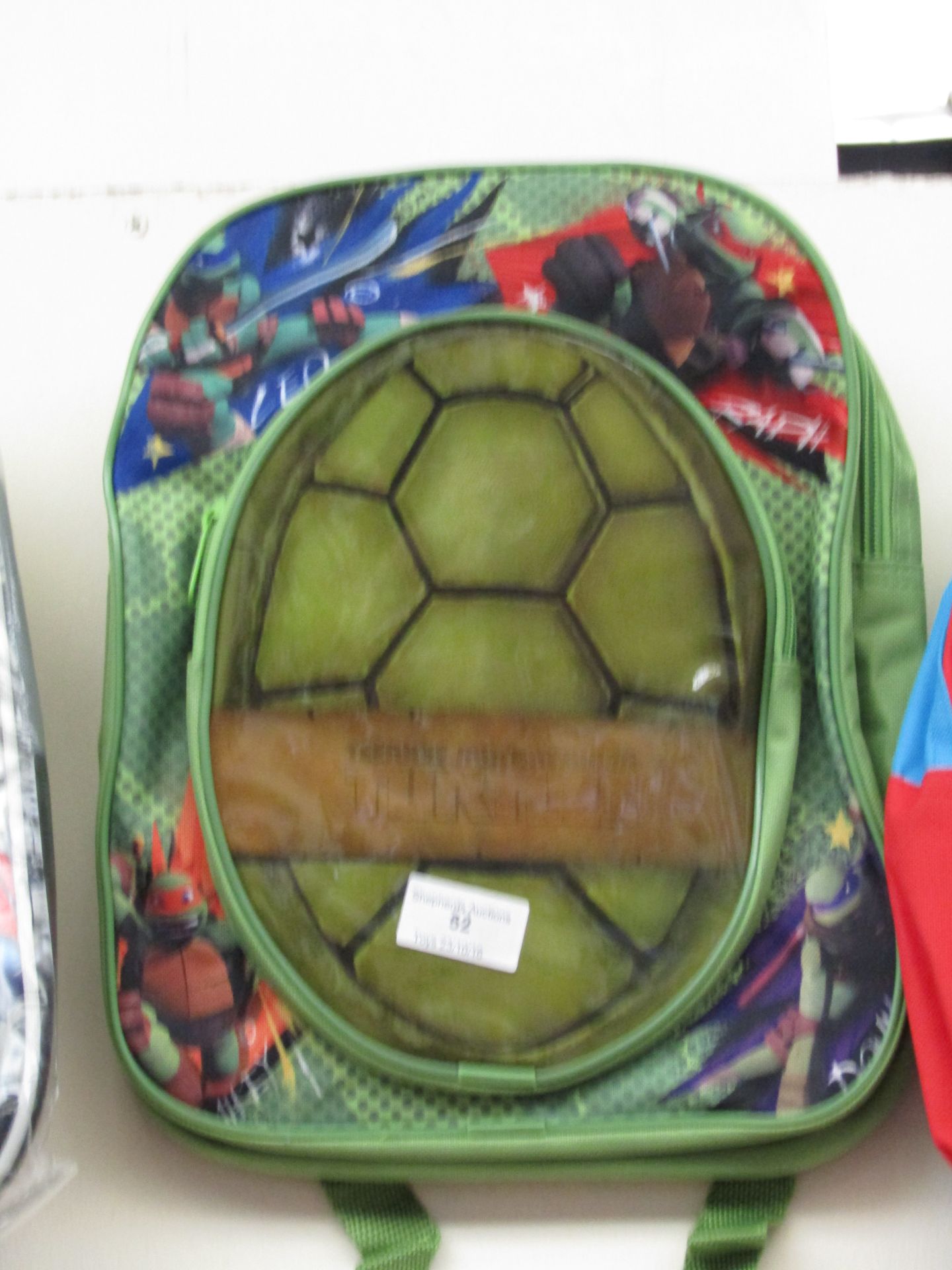 Teenage Mutant Ninja Turtles rucksack.