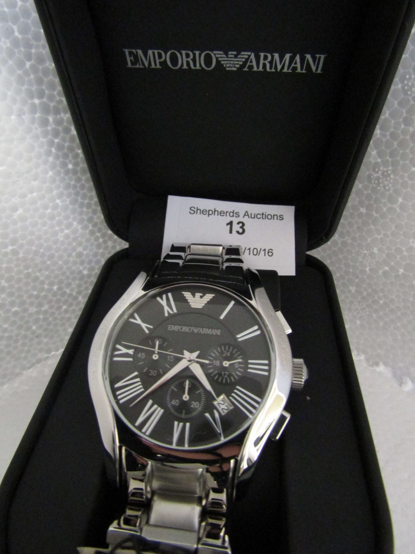 Emporio Armani AR0673 watch, new in presentation case and Ticking