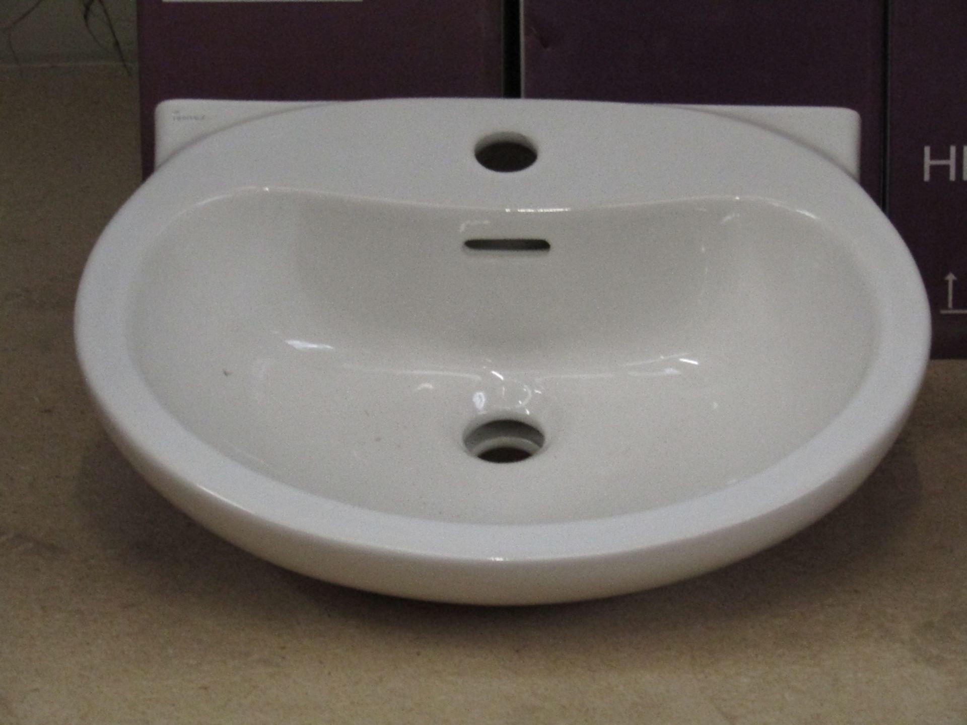 Heritage Bathrooms Caprieze Cloakroom Basin 1TH. New & Boxed.