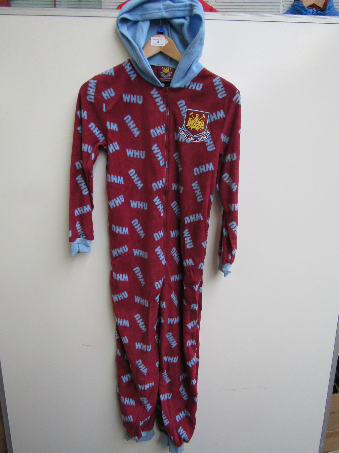 Childs West Ham Onzie, new Age 12/13