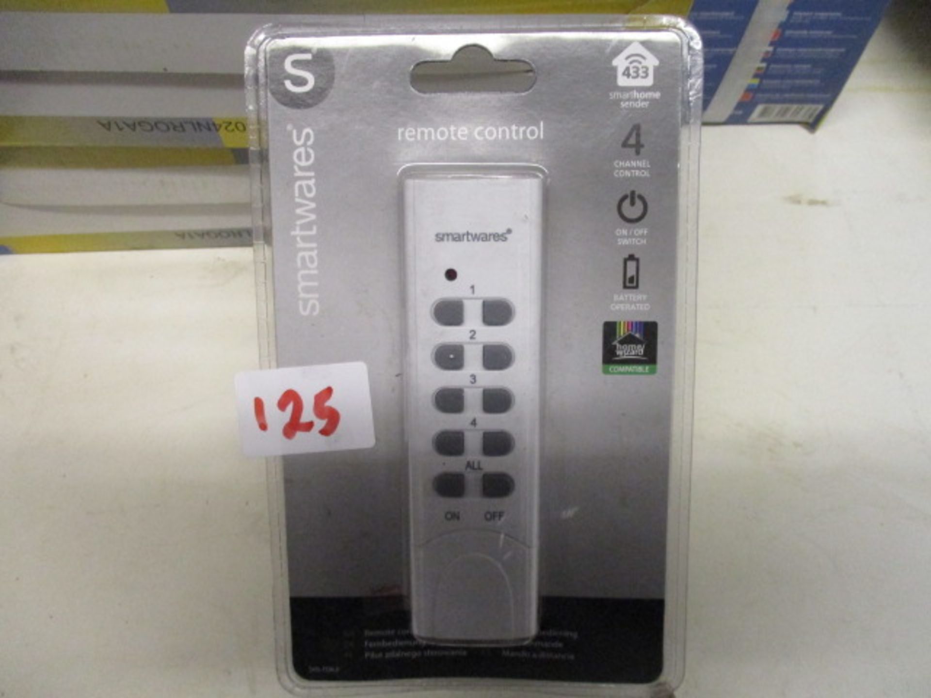 Smartwares 4 channel remote control new and boxed