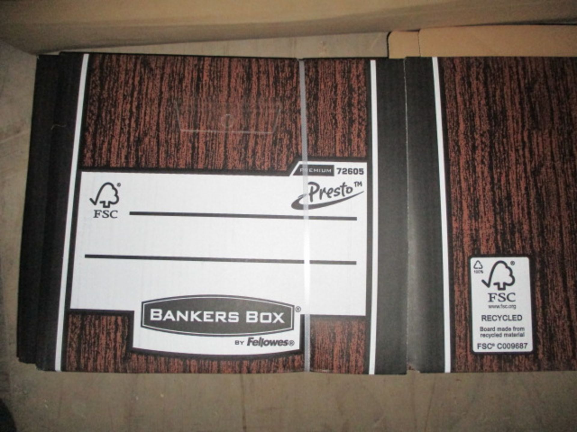 Brand new R Kive Bankers Box - 10 pack rrp £39.99 woodgrain colour . http://www.ebay.co.uk/itm/ - Image 2 of 3