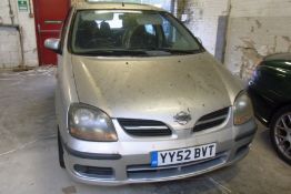 YY52 BVT - Nissan Almera Tino SE2