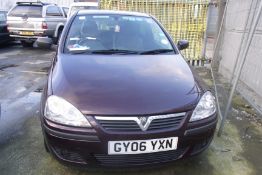 GY06 YXN - Vauxhall Corsa SXI+