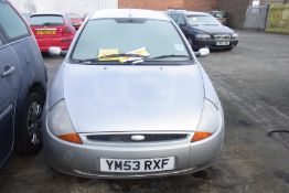 YM53 RXF – Ford KA Style with V5 - No keys