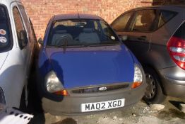 MA02 XGD – Ford KA with V5 - No keys