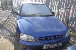 V941 DMO – Hyundai Accent 1 with V5 - No keys