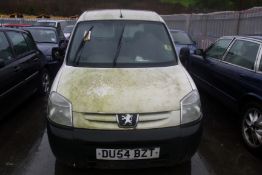 DU54 BZT - Peugeot Partner 600 LX HDI - THIS VEHICLE IS SUBJECT TO VAT