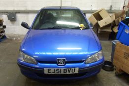 EJ51 BVU - Peugeot 106 Independence